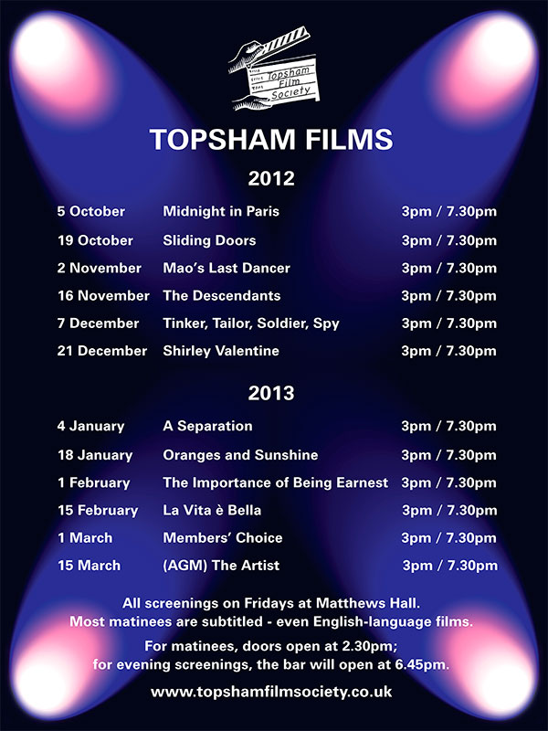 Topsham Film Society Board